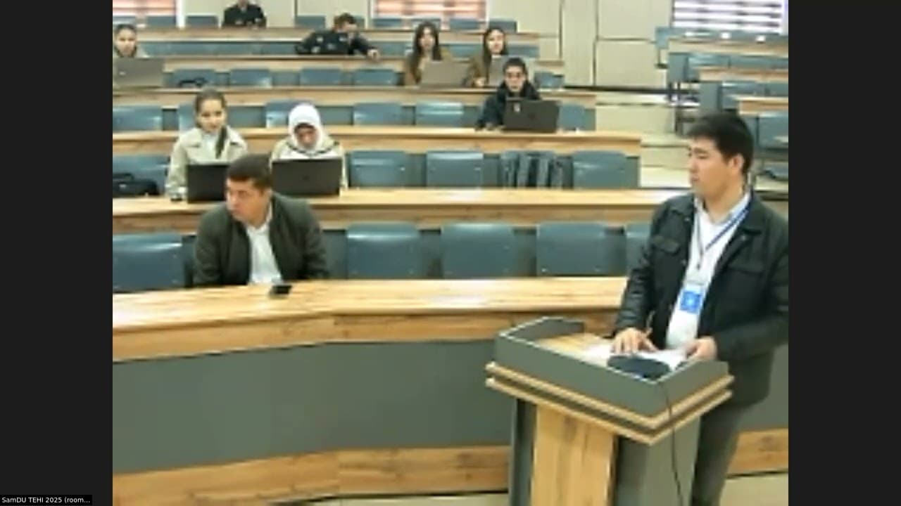 November 8 - Technical Session 2